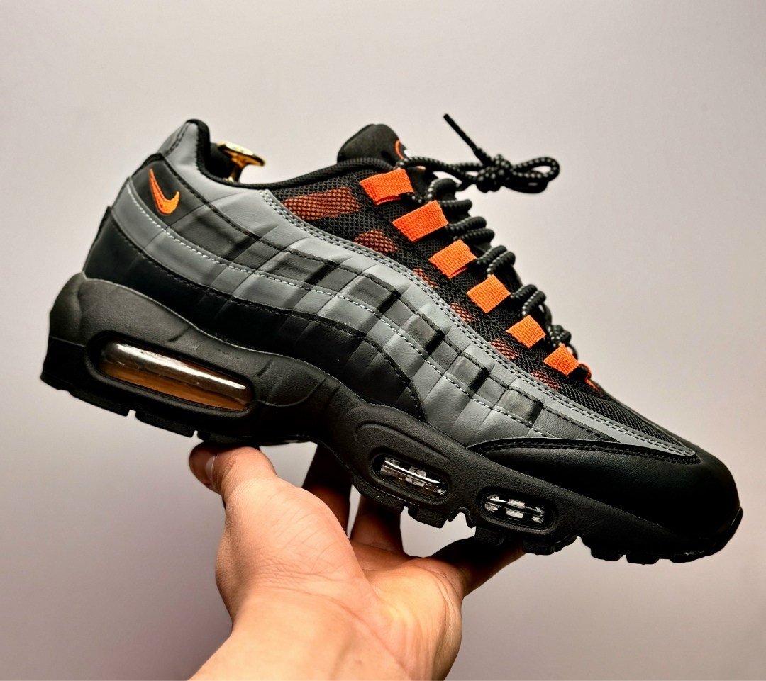 nike air max 95 ultra se black orange,nike air max 95,кроссовки nike air max 95,nike air max 95 essential,nike air max 95 черно оранжевые