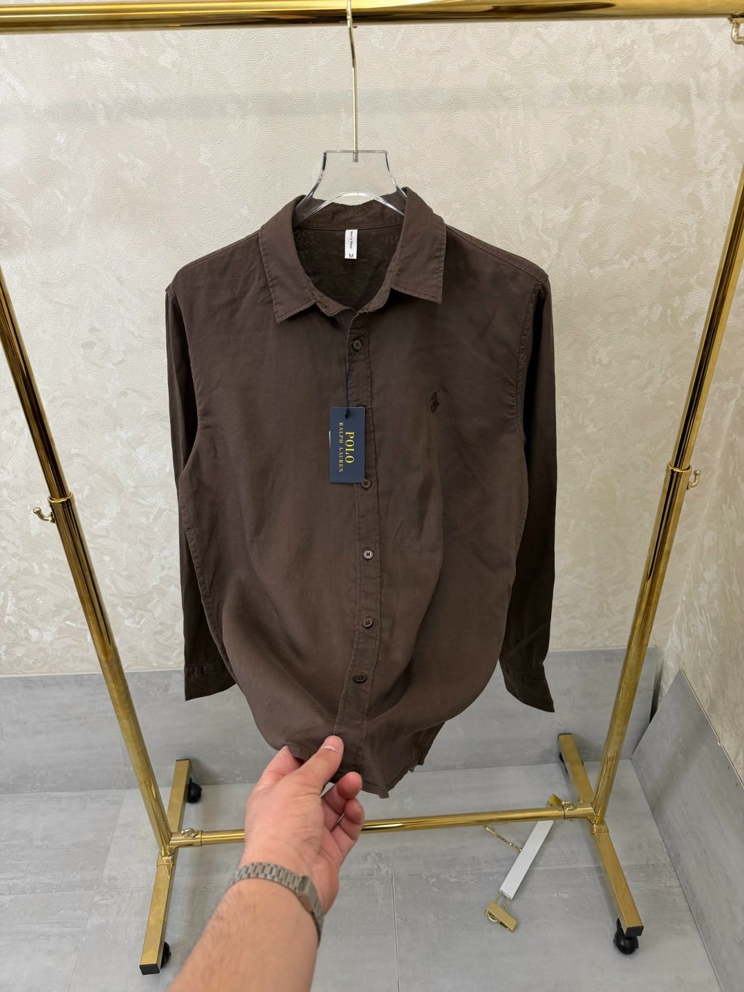 polo ralph lauren льняная рубашка, зеленый,рубашка polo ralph lauren,повседневная рубашка,рубашка мужская,рубашка