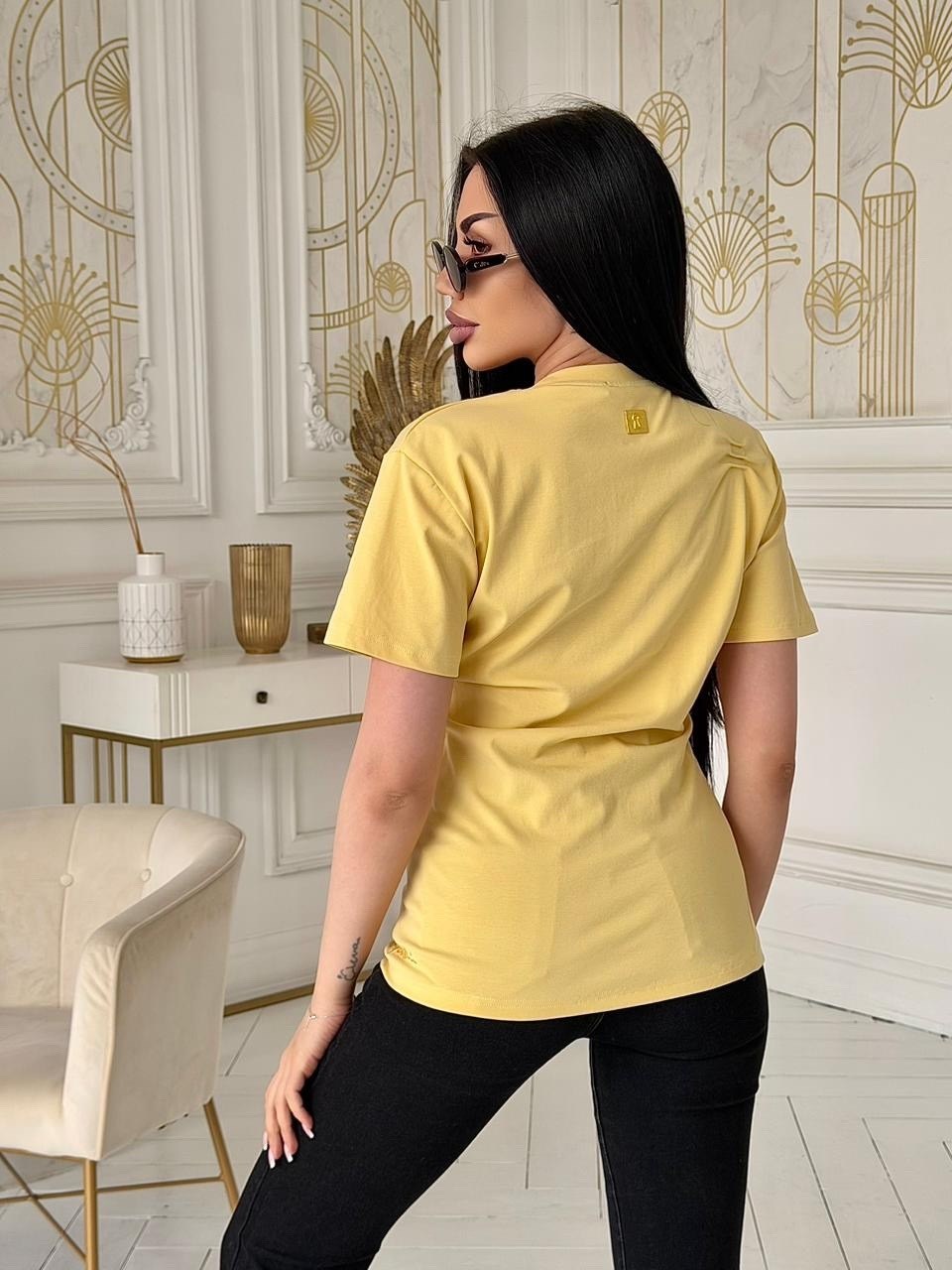 футболки женская,футболки базовая,женская кофта,,желтая футболка