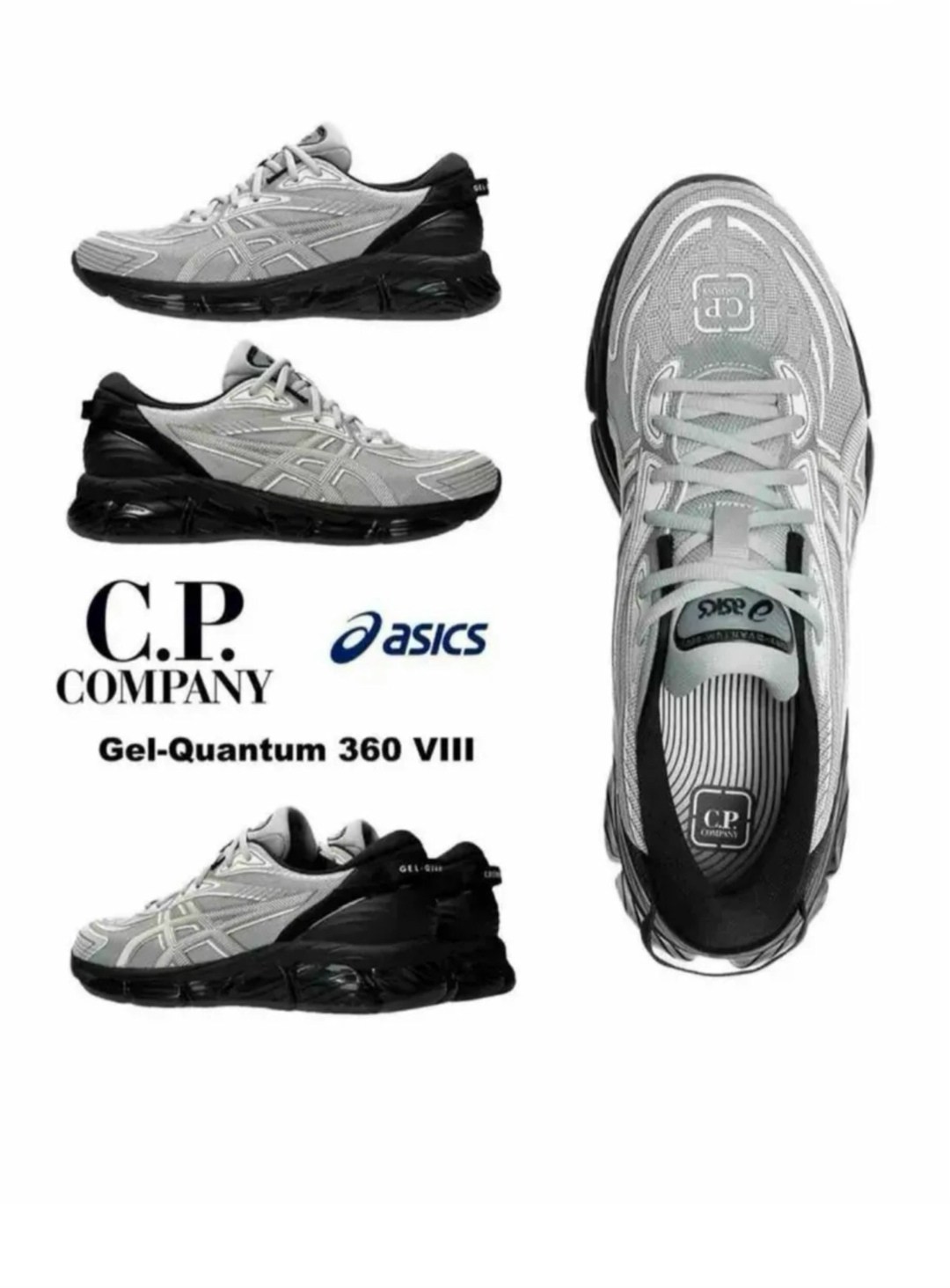 кроссовки asics x c.p. company gel-quantum 360 viii,кроссовки asics,asics gel-quantum 360,кроссовки мужские asics,кроссовки asics gel