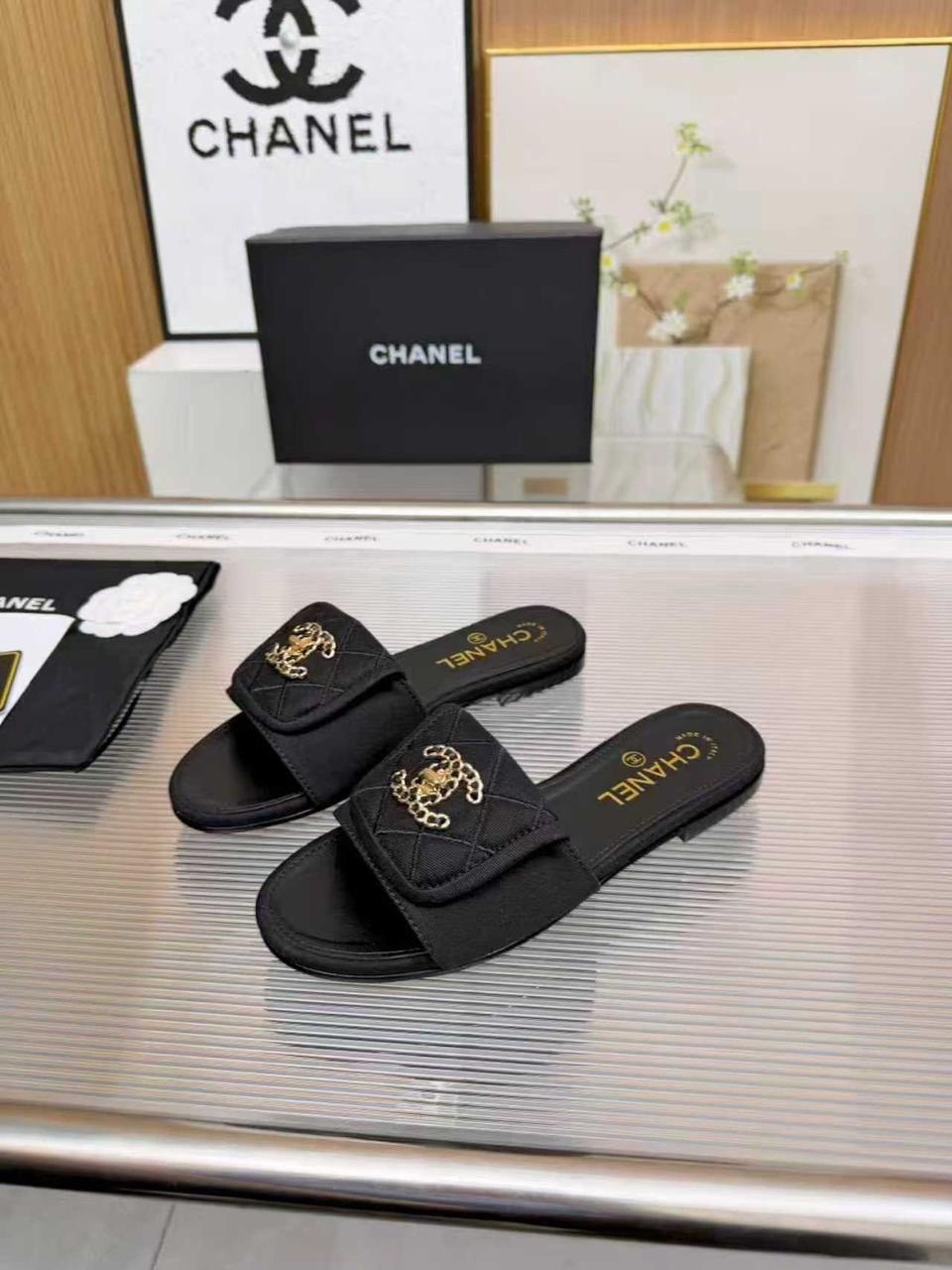 шлепанцы chanel,шлепанцы женские chanel,тапочки женские chanel,тапочки chanel,мюли chanel
