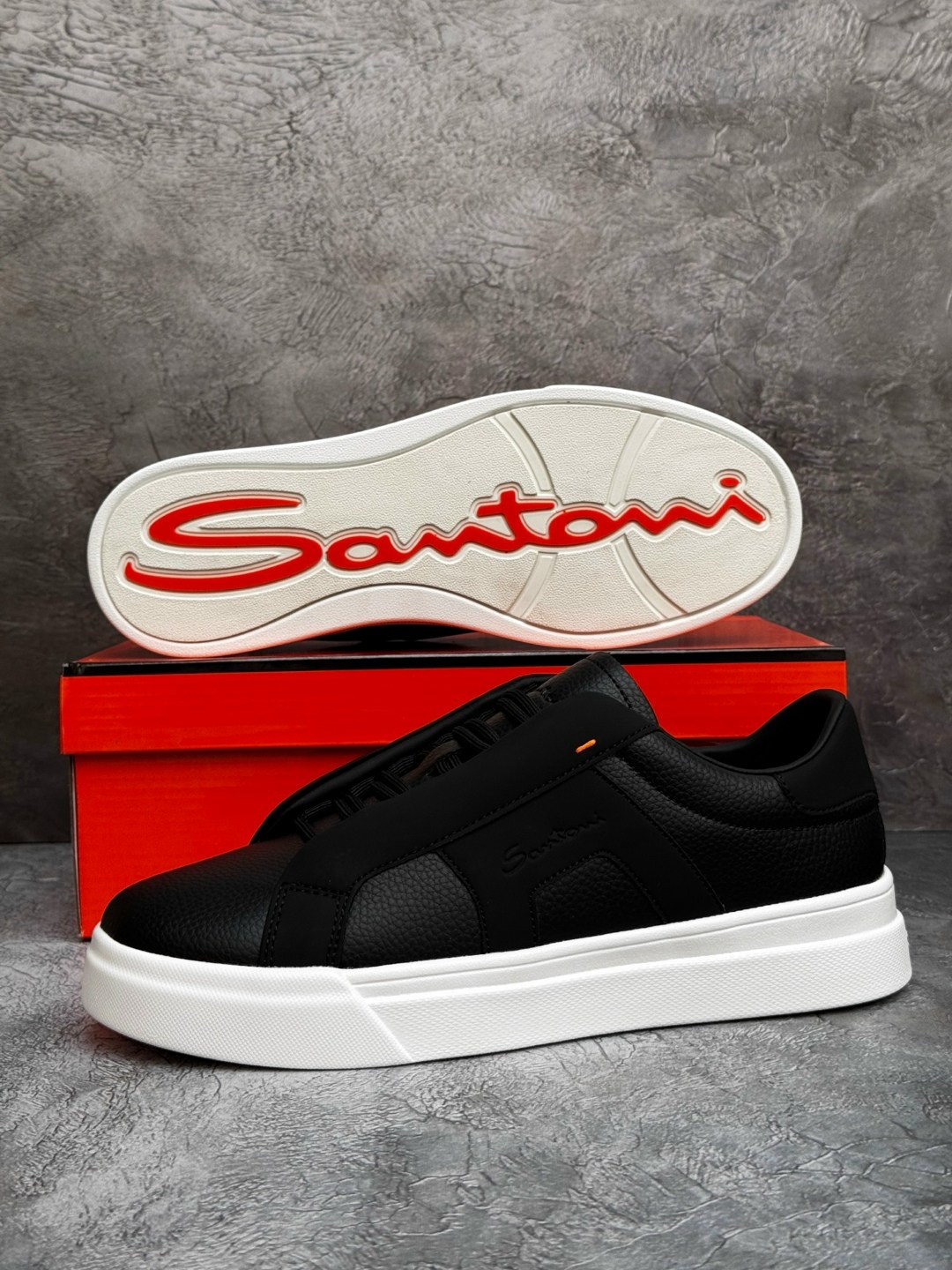 ,кеды мужские santoni,мужские кеды,кеды мужские кожаные,кеды мужские черные