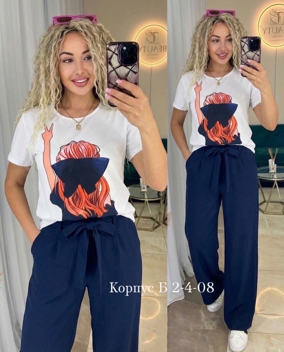 костюм с брюками,женские костюмы,летние брюки палаццо,летние брюки,костюм двойка женская