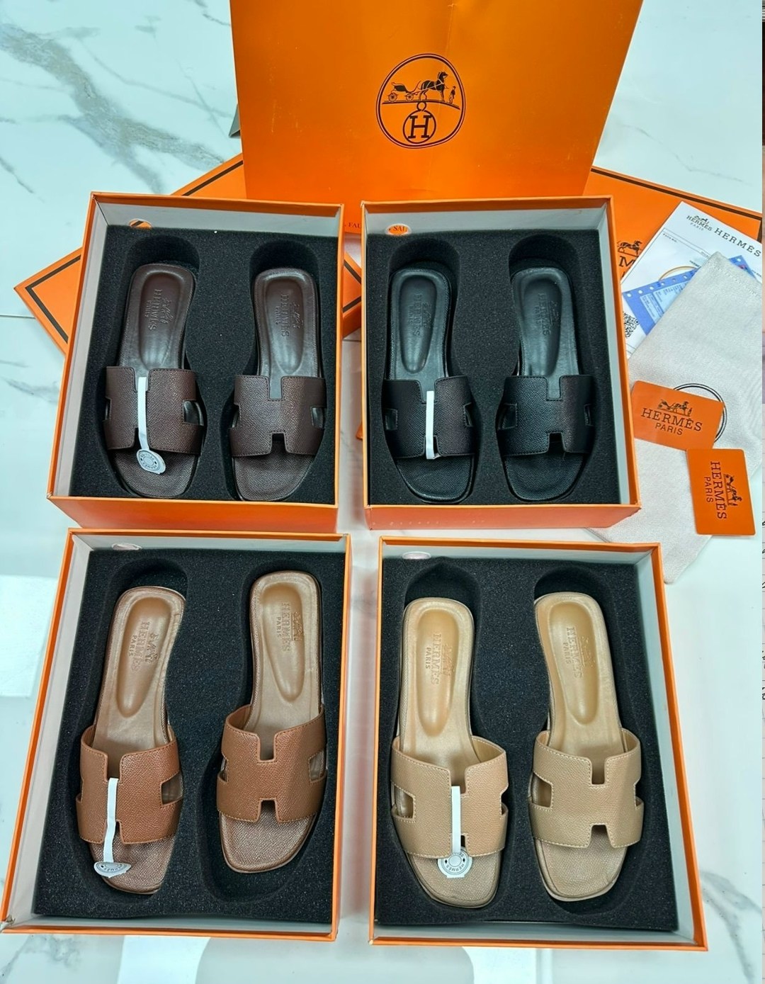 hermes шлепки женские,шлепки эрмес,шлепки гермес коричневые,,шлепки хермес оран
