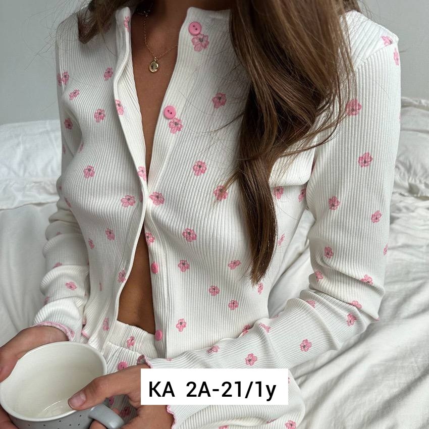 муслиновая пижама с шортами домашняя одежда lessyok 221180683,женские пижамы,женская пижама комплект,пижама женская с шортам,пижама одежда для дома