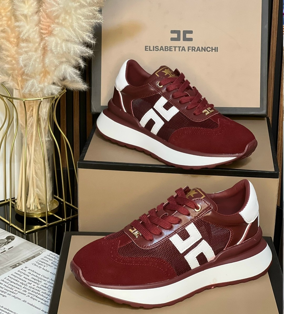 кроссовки elisabetta franchi,,кеды elisabetta franchi лх721,кроссовки hogan,обуви