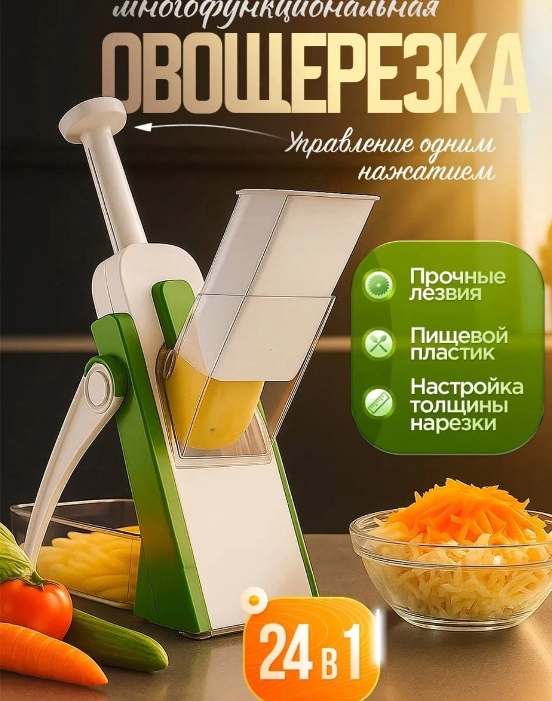 многофункциональная овощерезка,овощерезка ручная многофункциональная,многофункциональная овощерезка слайсер,овощерезка 24-1 мультислайсер 24 в 1,овощерезка ручная