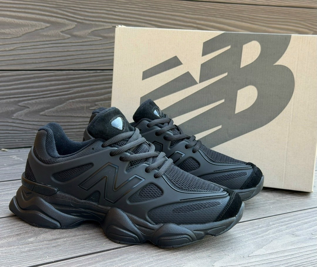 кроссовки 9060 new balance,кроссовки new balance,new balance 9060 triple black leather,кроссовки,кроссовки new balance nb 9060 triple black