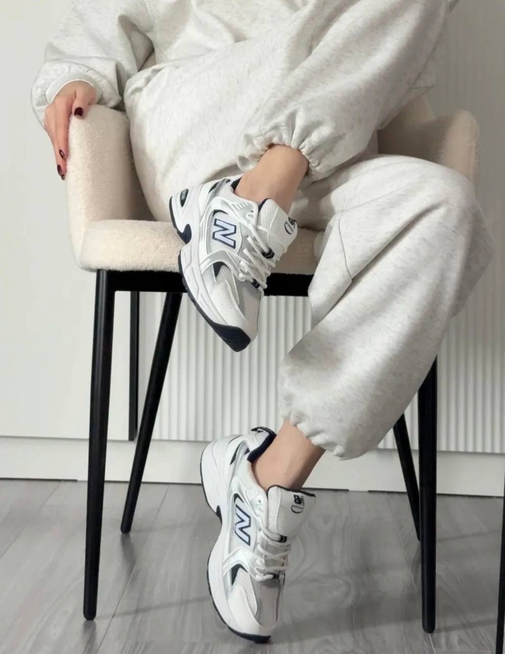 кроссовки new balance 530,кроссовки new balance,кроссовки женские,new balance 530 white silver navy,кроссовки new balance 530 silver lux