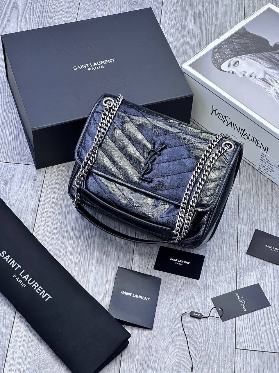сумка saint laurent,yves saint laurent сумка,сумка saint laurent niki medium,сумка женская yves saint laurent,кожаная сумка saint laurent