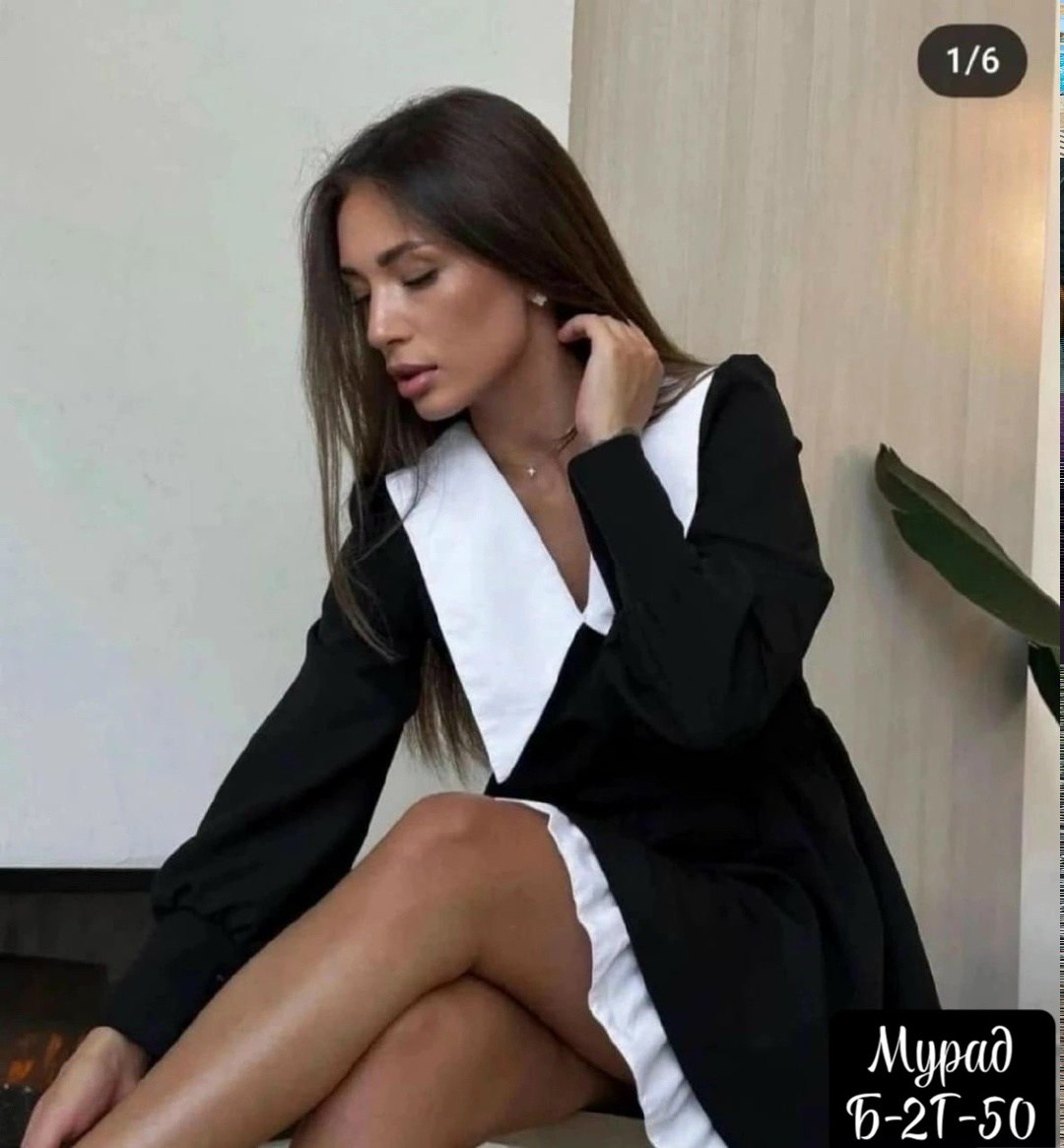 платье женской,стильное платье,черное платье с белым воротником,платья,платье с воротником