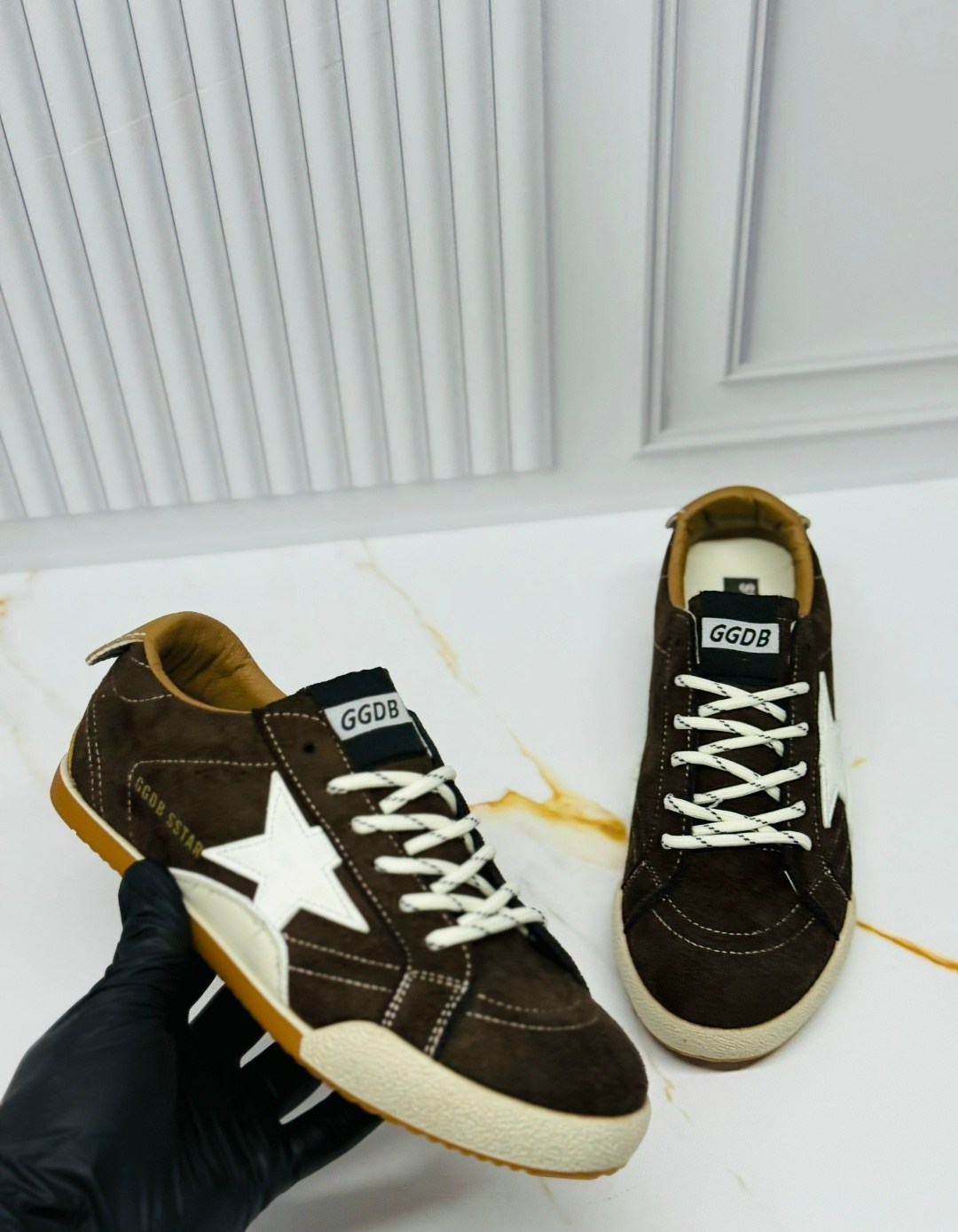 ,кеды golden goose,кроссовки golden goose,кроссовки golden goose super-star черный,замшевые кроссовки ball star golden goose черный