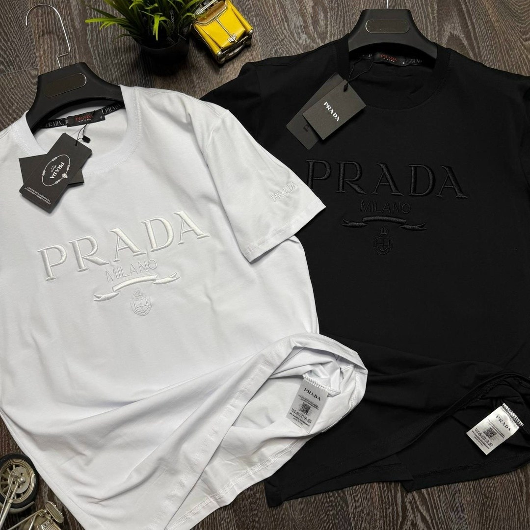 прада футболка,футболки мужские,футболка prada,футболки комплект,футболки женские мужские