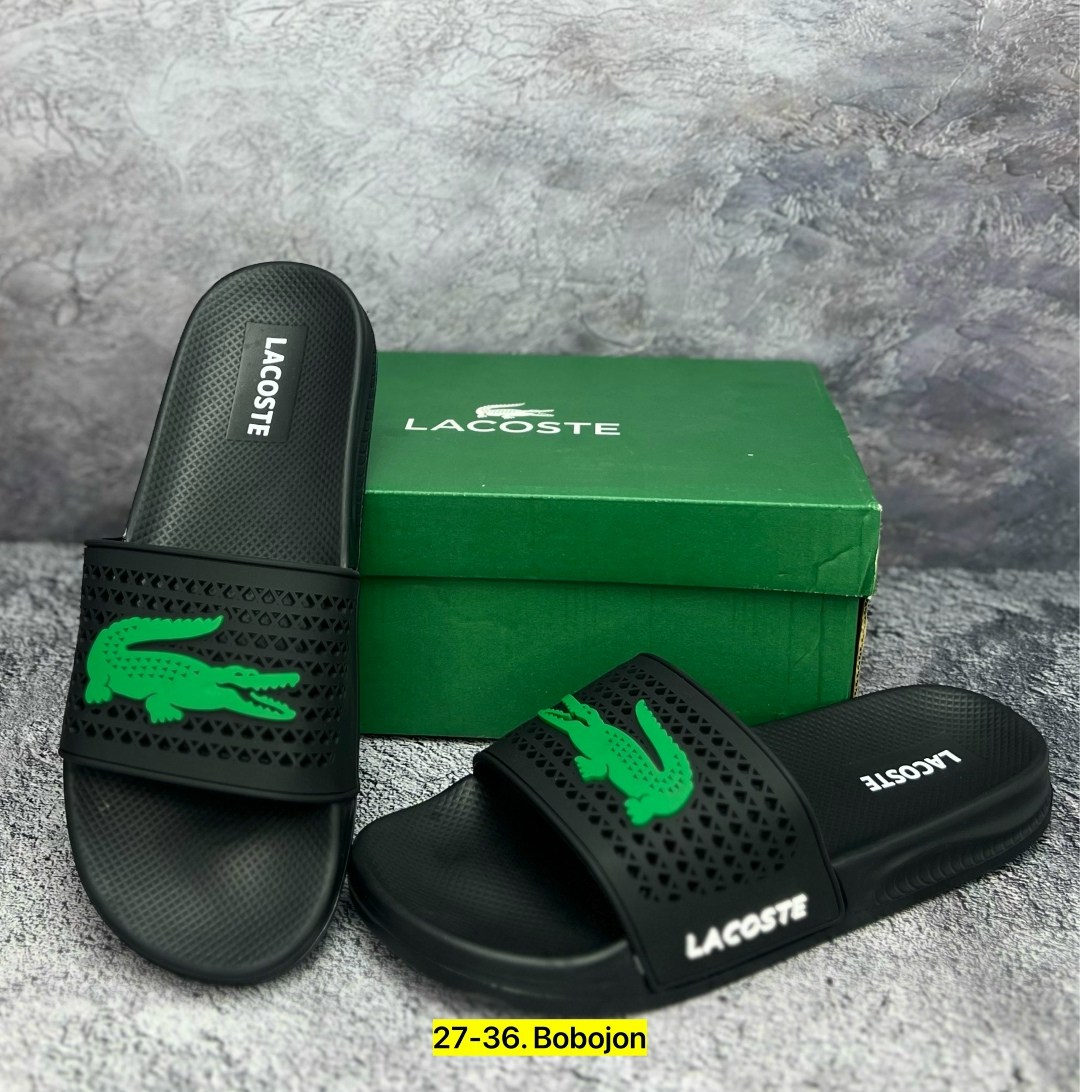 шлепанцы lacoste,тапочки лакост,сланцы lacoste,мужские шлепанцы,сандалии lacoste