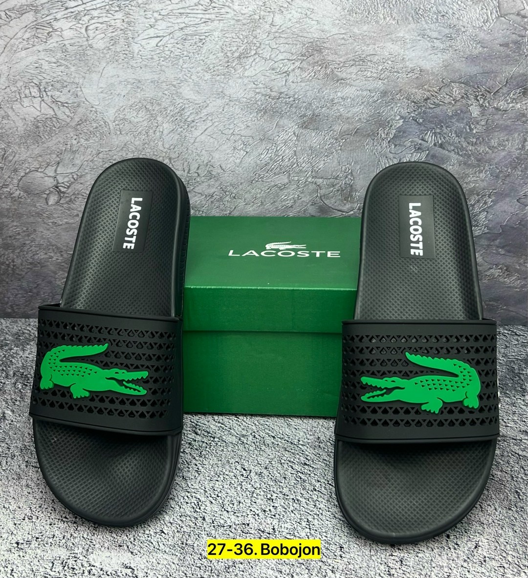 шлепанцы lacoste,тапочки лакост,сланцы lacoste,мужские шлепанцы,сандалии lacoste