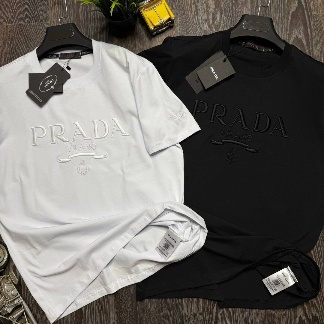 прада футболка,футболки мужские,футболка prada,футболки комплект,футболки женские мужские