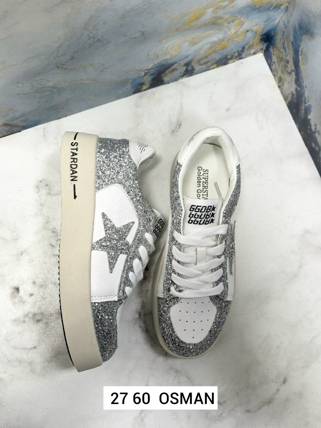 golden goose кеды hi star с блестками белый,,golden goose кеды с блестками,golden goose hi star glitter sneakers,кеды golden goose hi star glitter low-top