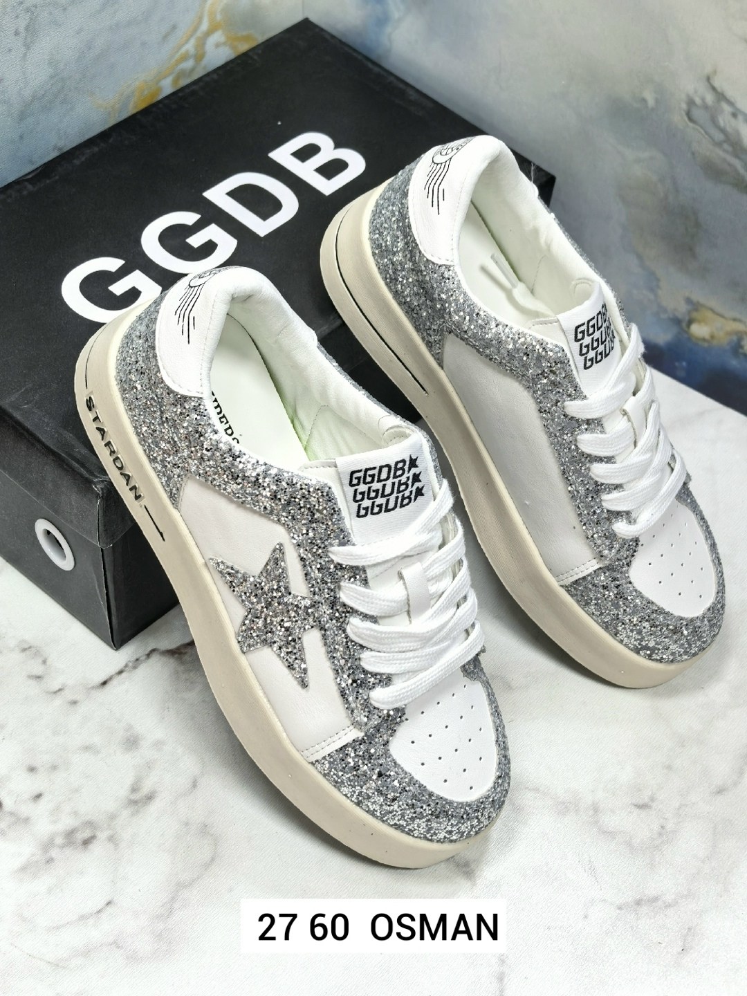 golden goose кеды hi star с блестками белый,,golden goose кеды с блестками,golden goose hi star glitter sneakers,кеды golden goose hi star glitter low-top