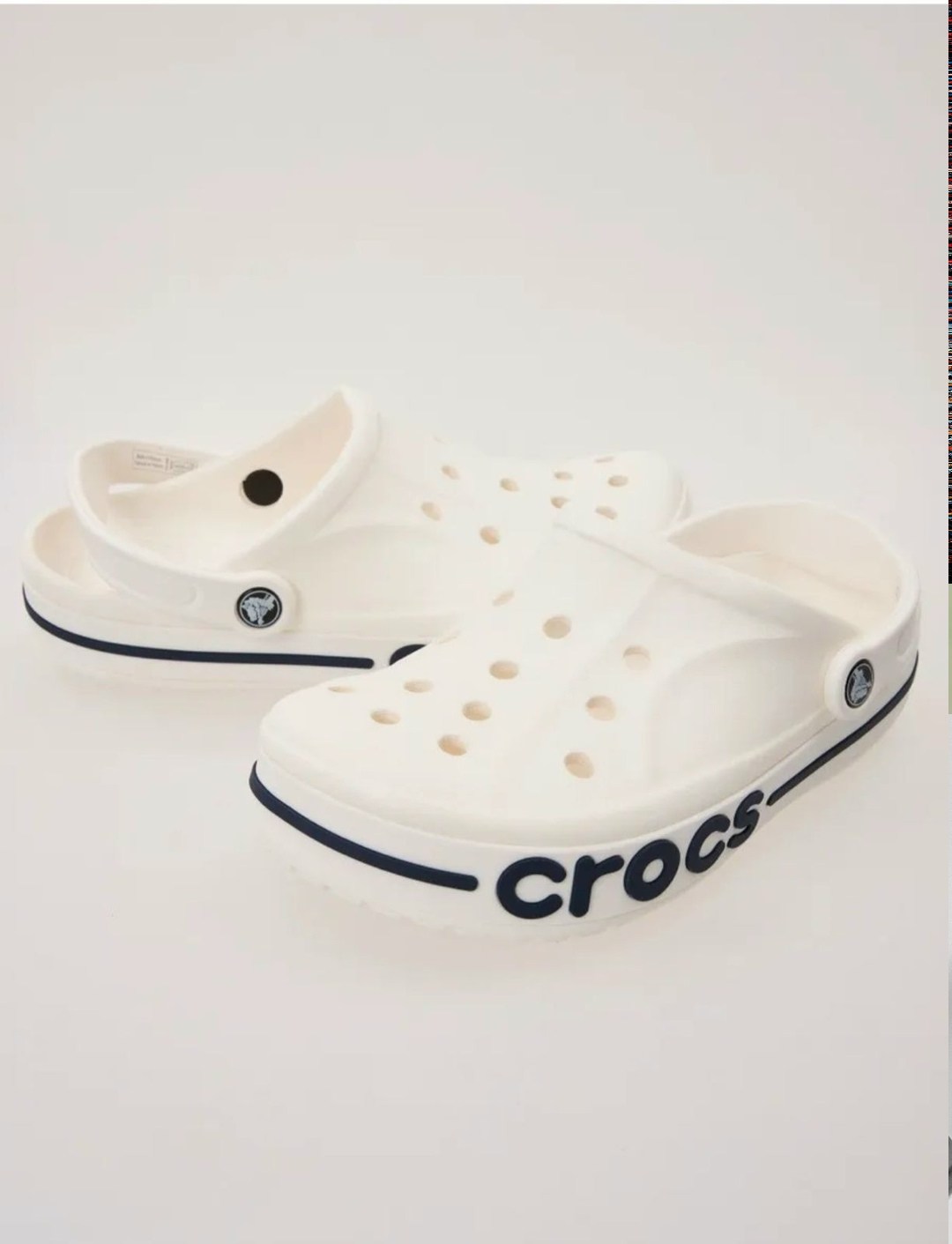 сабо кроксы летние,кроксы белые 37 размер.,белые кроксы,сабо crocs,сабо crocs bayaband