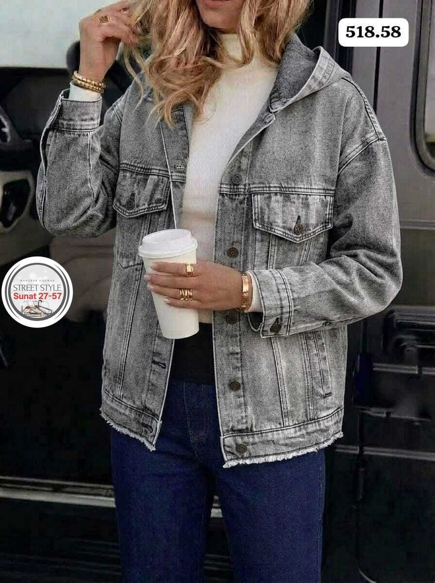 женская джинсовая куртка,джинсовая куртка,куртка джинсовая lrzbs jeans,джинсовая куртка с капюшоном,женская джинсовая куртка с капюшоном
