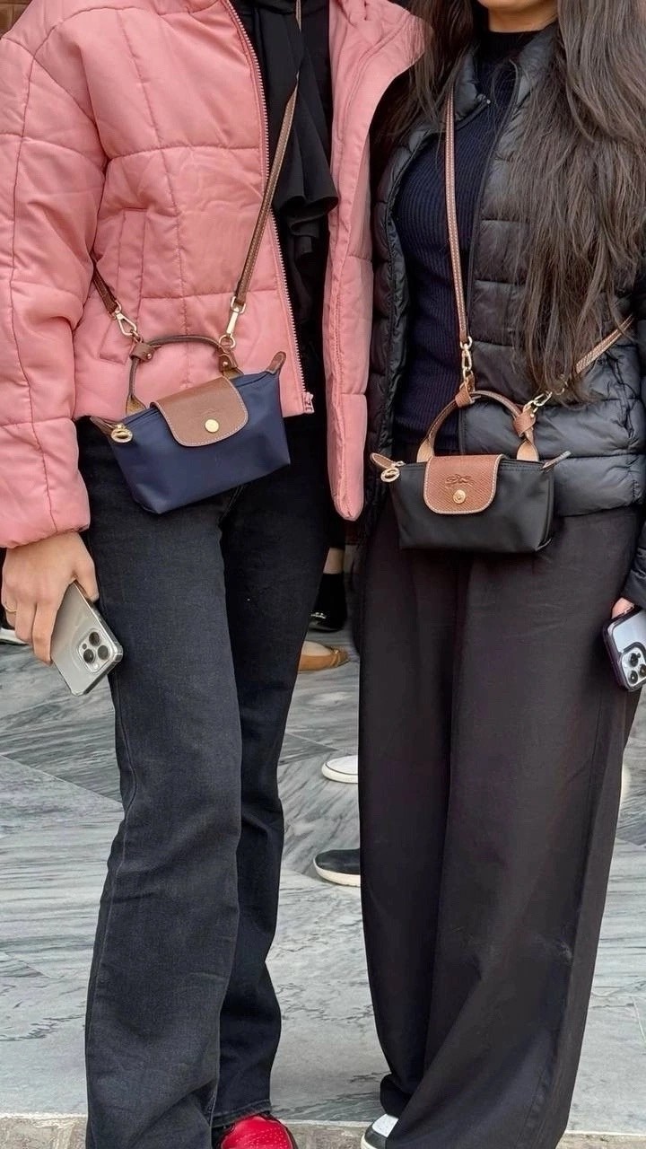 сумка longchamp мини-сумка le pliage на слинге,сумка longchamp,женская сумка,модные сумки,longchamp le pliage