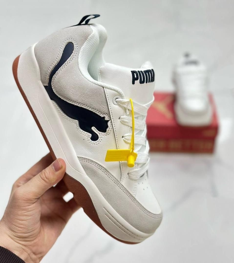 кроссовки puma,кеды мужские puma park lifestyle sd,низкие кроссовки,кроссовки пума, для скейтбординга puma park lifestyle white blue