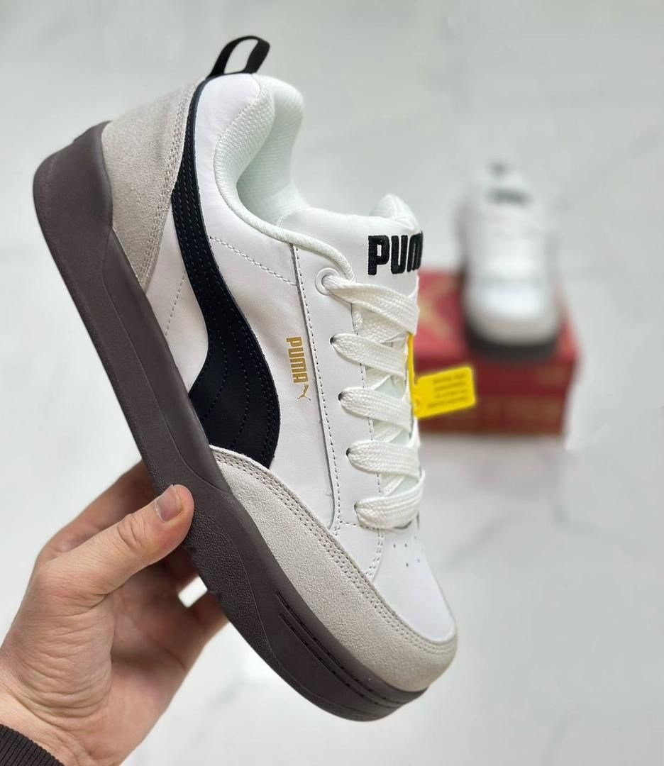 кроссовки puma,кеды мужские puma park lifestyle sd,низкие кроссовки,кроссовки пума, для скейтбординга puma park lifestyle white blue