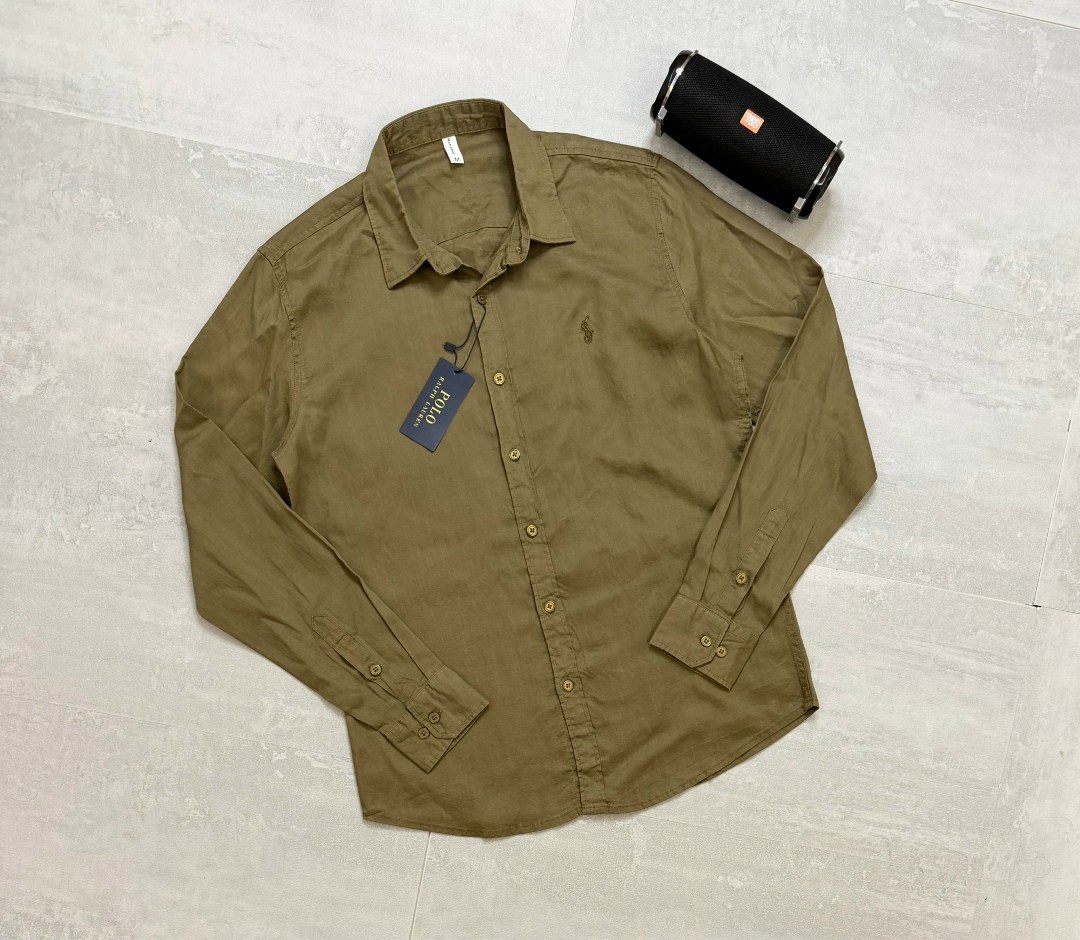 повседневная рубашка,коричневая рубашка,рубашка polo ralph lauren,рубашка,рубашка мужская