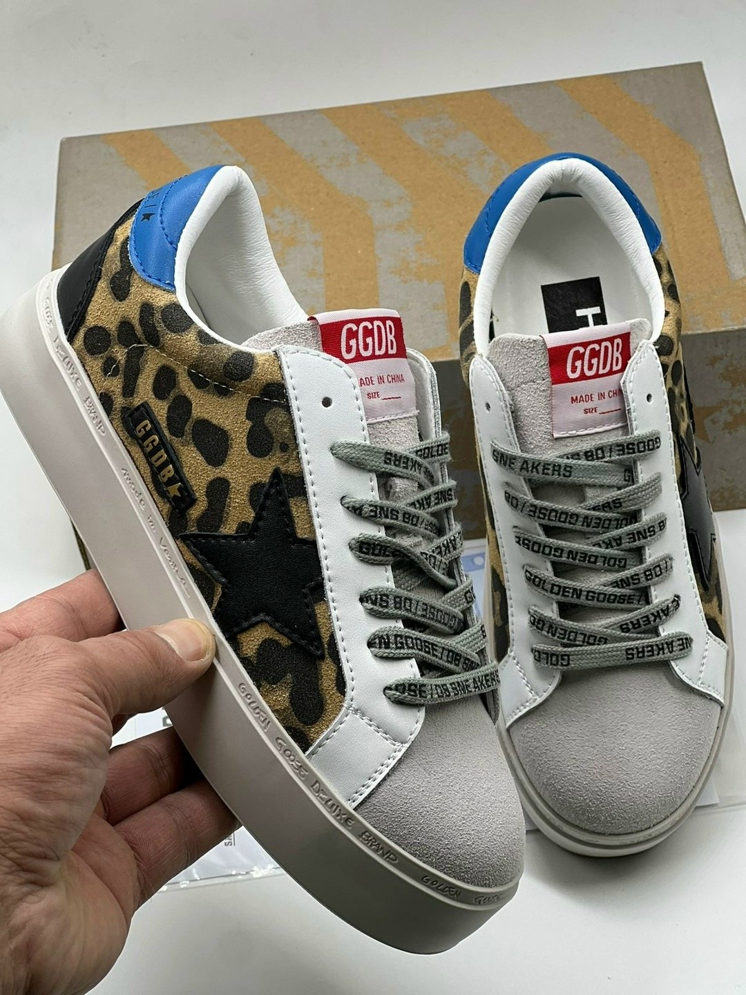 golden goose леопардовые,кеды golden goose,кеды golden goose 'superstar' leopard,,кожаные кеды superstar golden goose deluxe brand