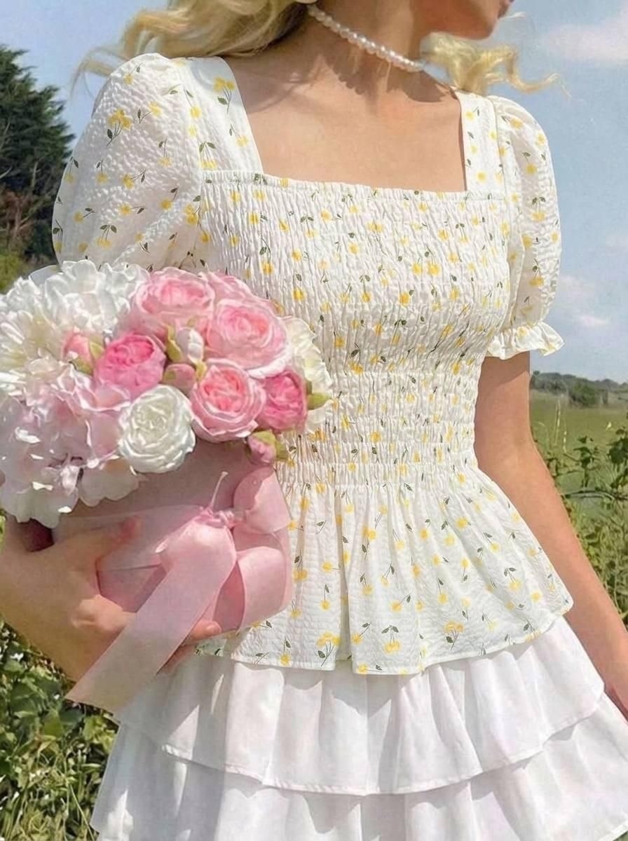 блузка стильная,летняя блузка,блузка модная,блуза,рубашка с цветочным принтом
