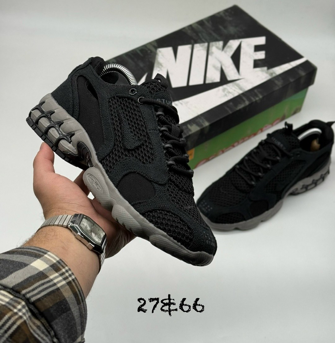 nike air zoom spiridon cage 2 stussy,nike air zoom spiridon cage 2,кроссовки мужские nike,nike air zoom spiridon cage 2 stussy black,кроссовки nike