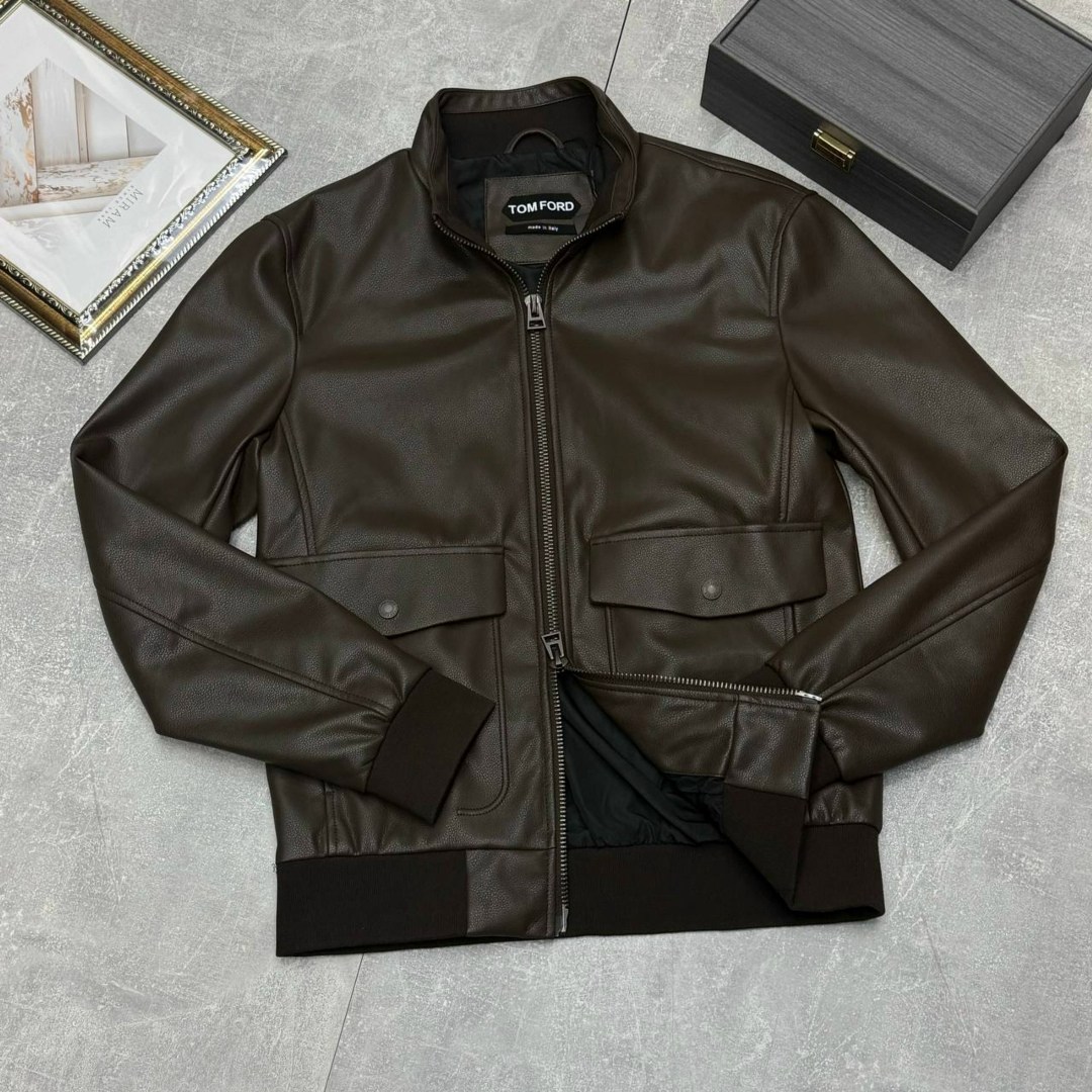 кожаная куртка tom ford,кожаная куртка,кожаная куртка мужская,куртка,мужская куртка бомбер