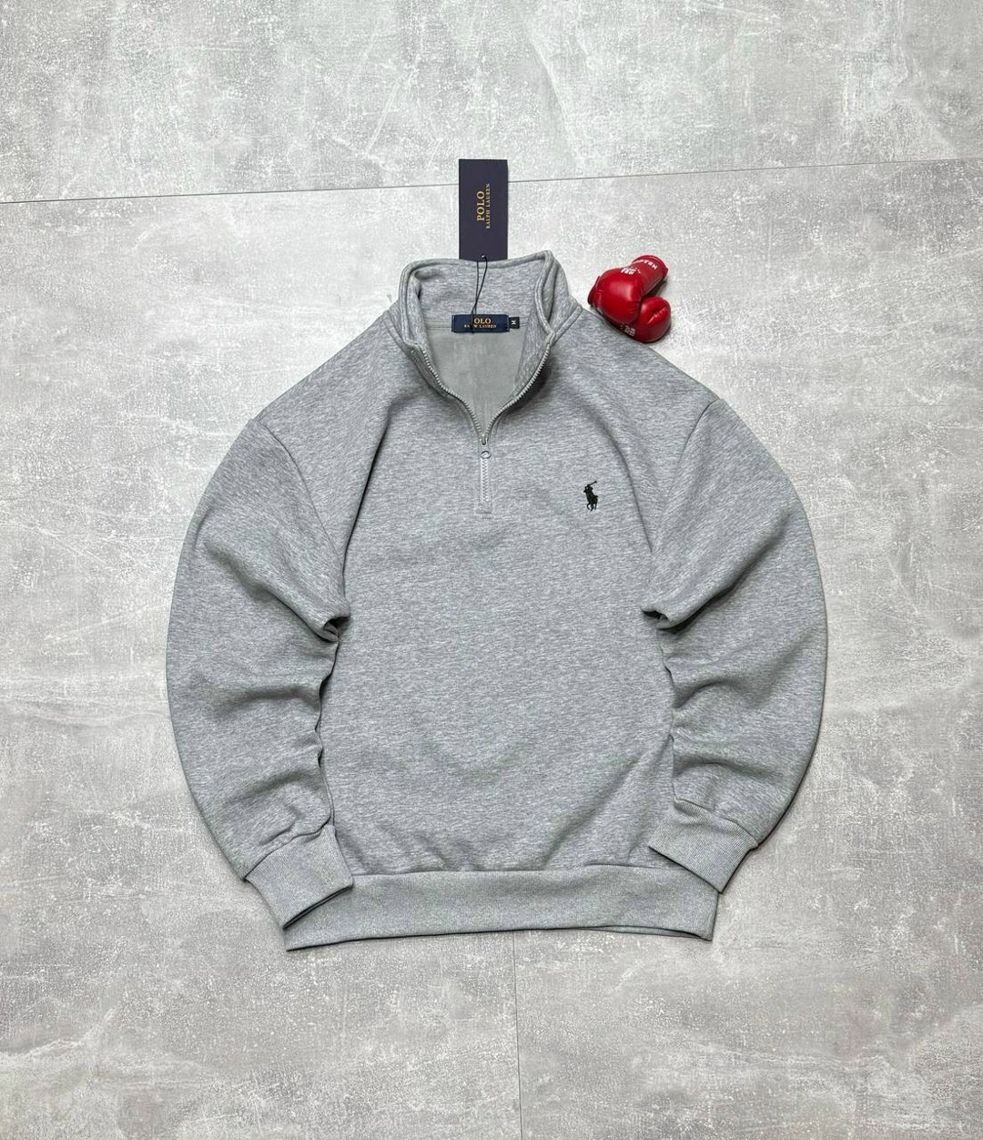 свитшот polo ralph lauren,мужские свитшоты,свитшот серый,свитшот поло