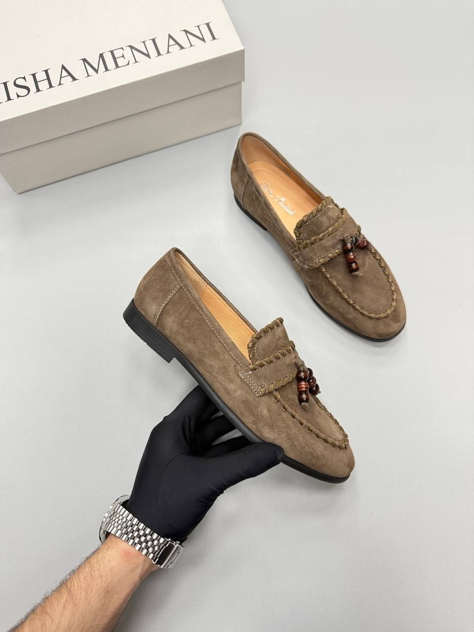 лоферы мужские brunello cucinelli,,лоферы мужские brunello cucinelli замшевые premium,замшевые лоферы с кисточками brunello cucinelli,замшевые лоферы