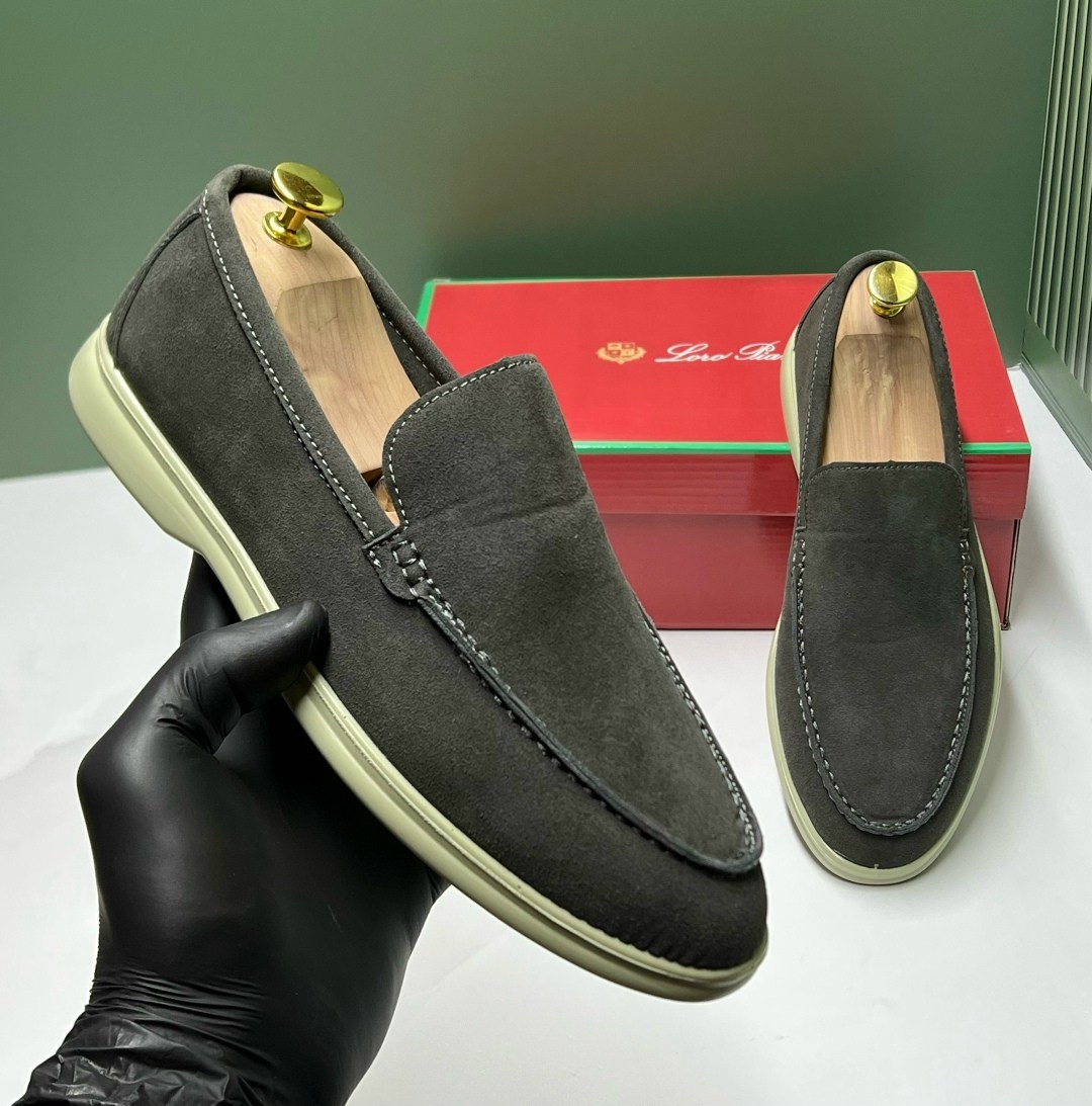 loro piana мужские лоферы,замшевые лоферы summer walk loro piana серый,лоферы loro piana,,мокасин мужские