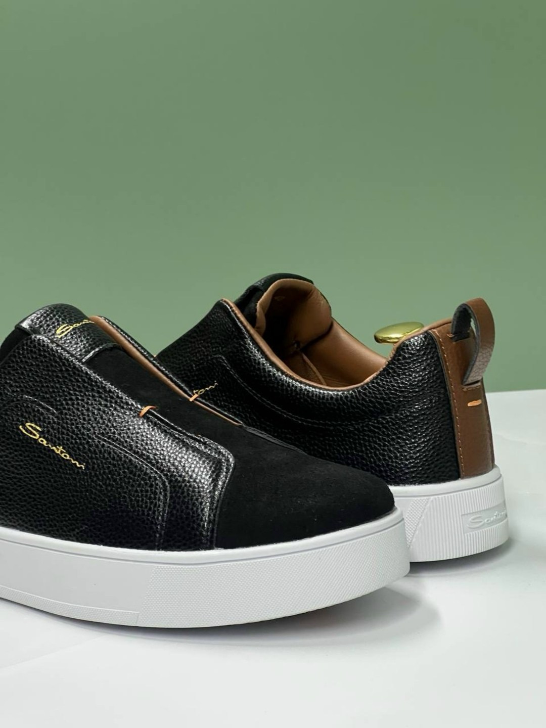 ,мужские слипоны,мужская ,santoni кроссовки,обуви