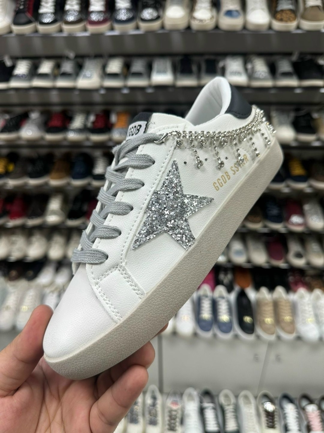 кеды golden goose,, женская,кеды golden goose женские с камнями,кеды golden goose женские