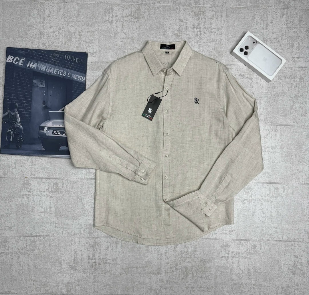 рубашка polo ralph lauren,рубашка бежевая,льняная рубашка,рубашка мужская,рубашка