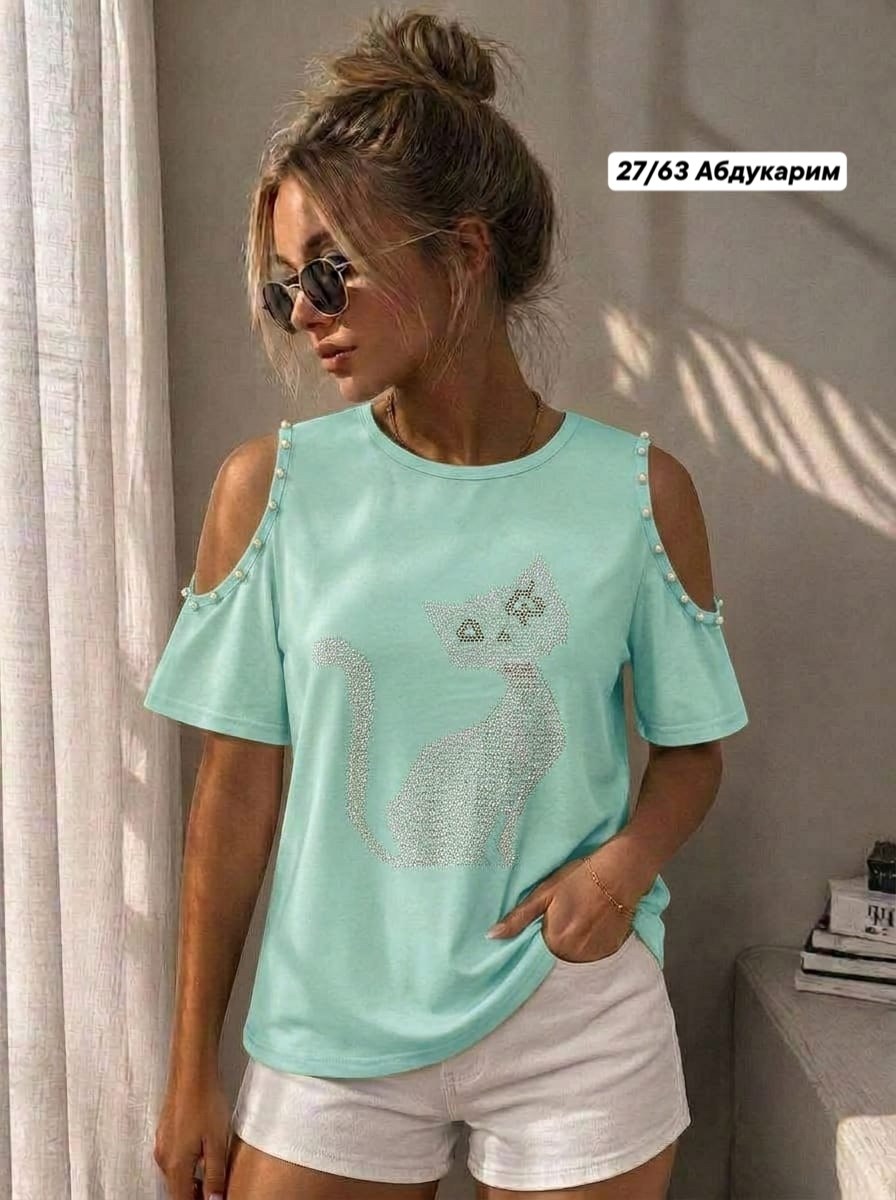 футболки женская,,модная блузка,футболка женская белая
