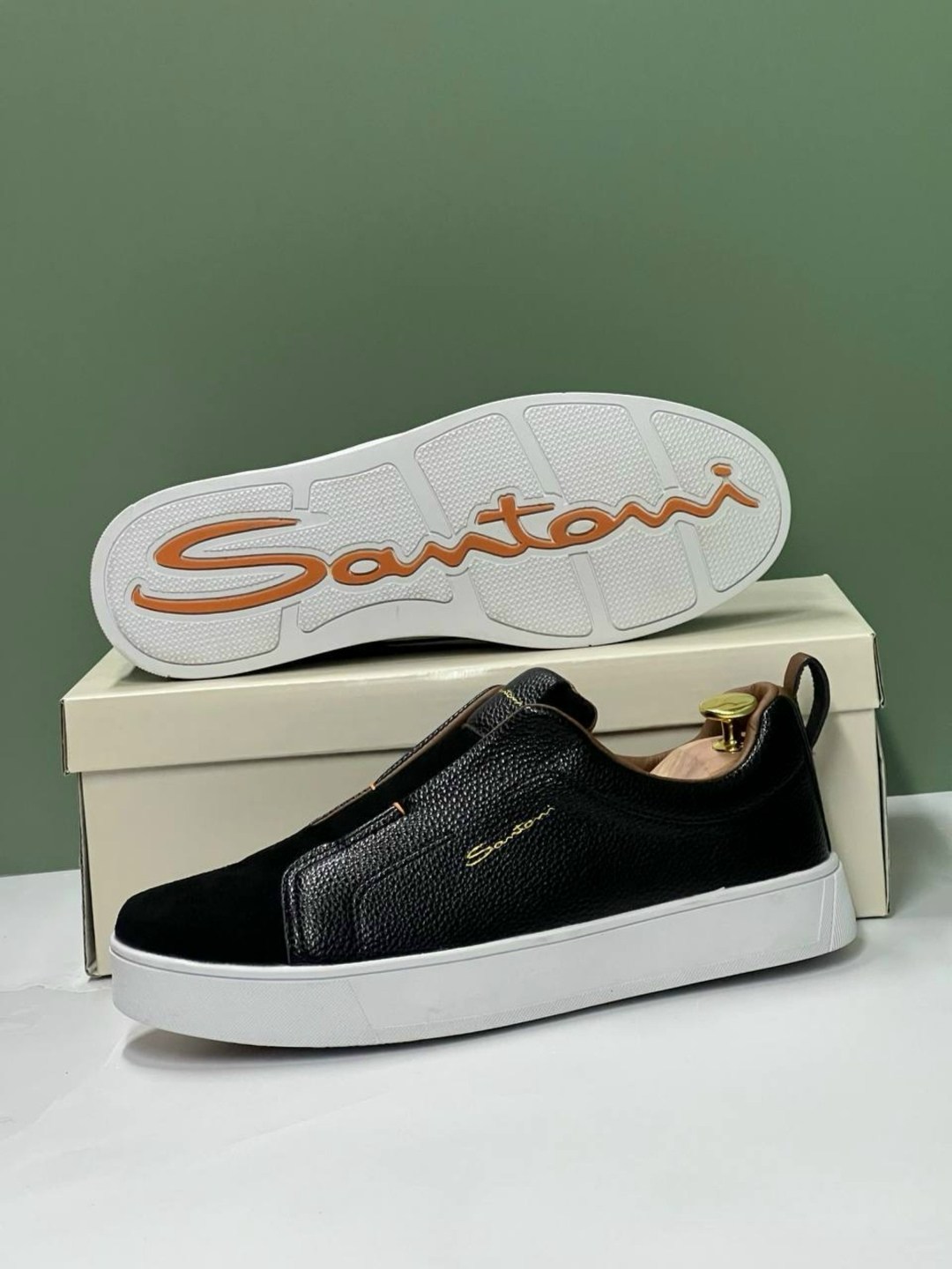 ,мужские слипоны,мужская ,santoni кроссовки,обуви