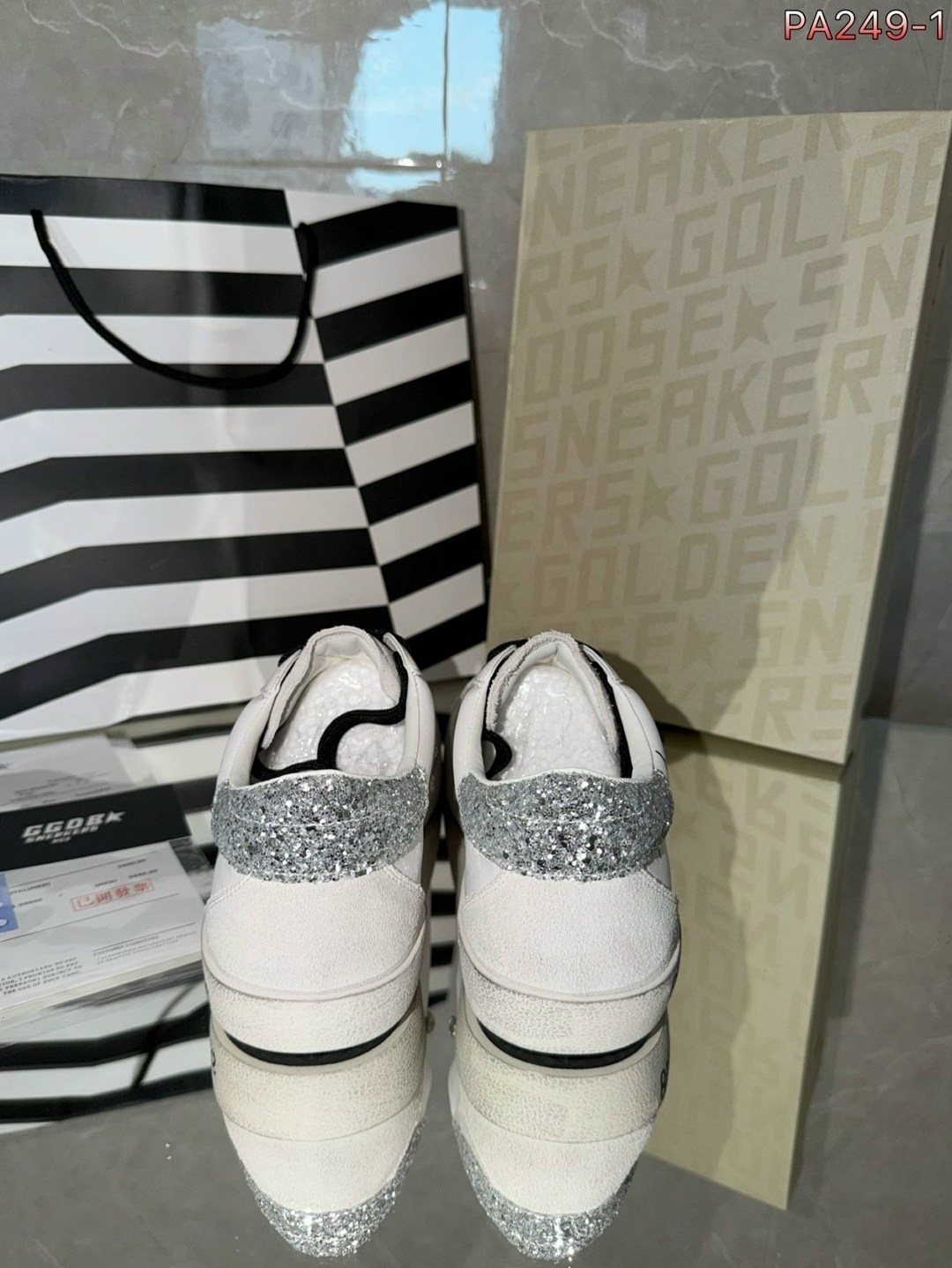 ,golden goose sneakers hi star in camoscio colore nero argento,кроссовки golden goose hi star,golden goose кеды,женские кроссовки