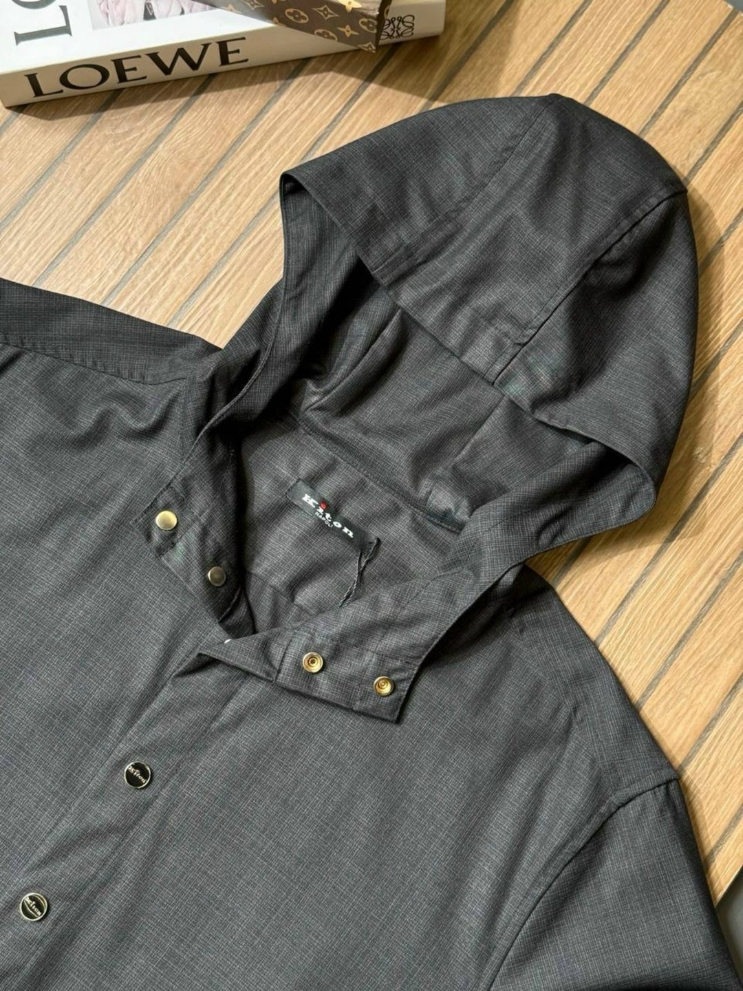 рубашка с капюшоном мужская,рубашка kiton,рубашка с капюшоном,рубашка мужская,мужская мода