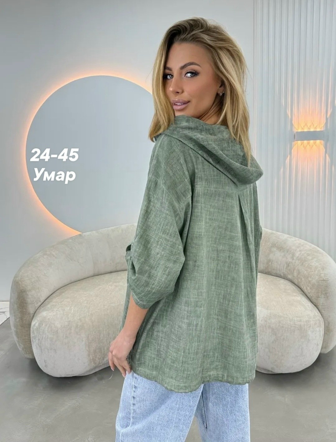 рубашка льняная,женская кофта,летние рубашки,базовая рубашка,рубашка льняная на молнии с капюшоном