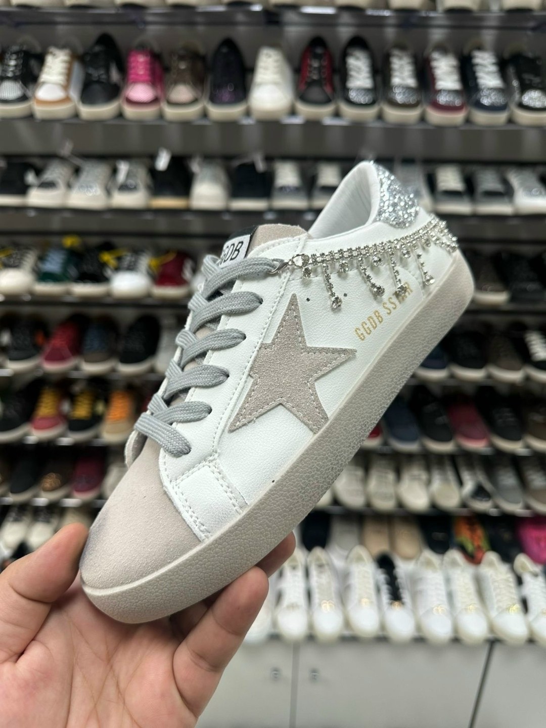 кеды golden goose,, женская,кеды golden goose женские с камнями,кеды golden goose женские