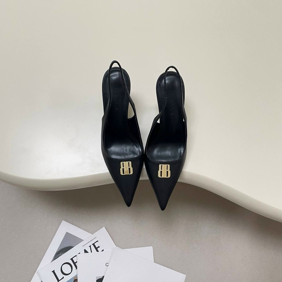 туфли saint laurent,туфли balenciaga,кожаные туфли balenciaga monaco premium,,женские брендовые кожаные туфли balenciaga premium каблук 9 см