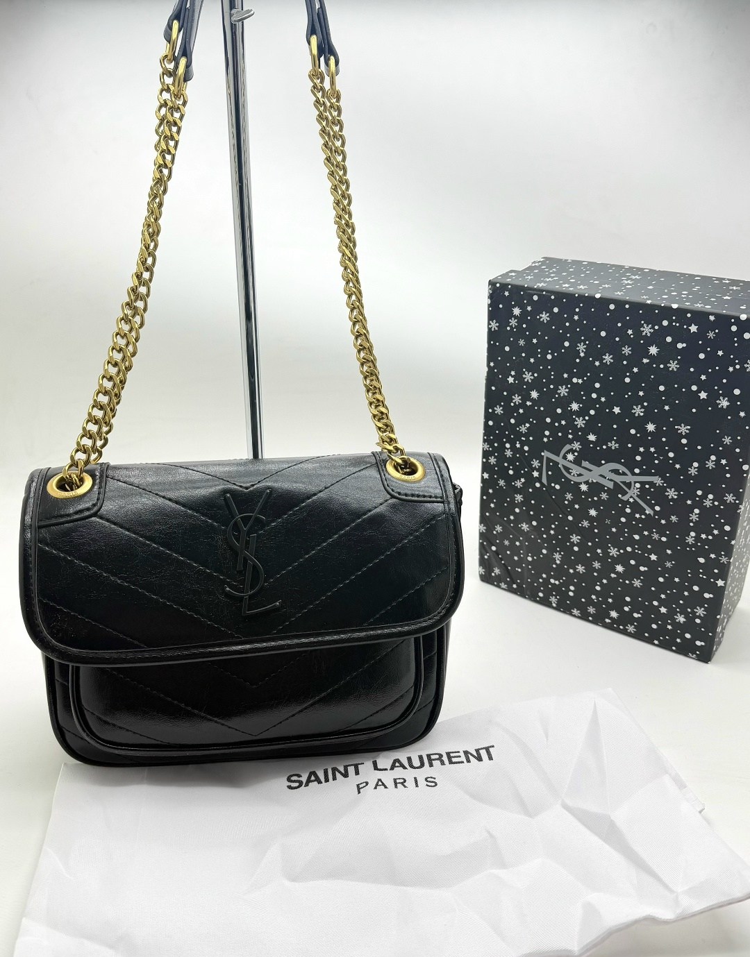 cумка saint laurent,yves saint laurent сумка,женская cумка yves saint laurent,сумка niki среднего размера из кожи saint laurent,сумка на плечо saint laurent