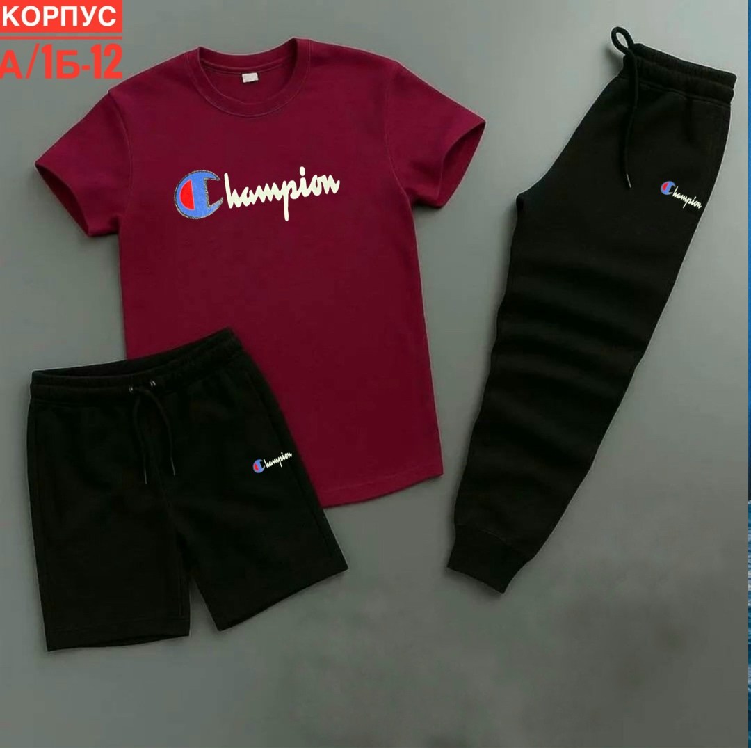 футболки мужские champion,спортивные костюм,комплект футболка,костюм повседневный