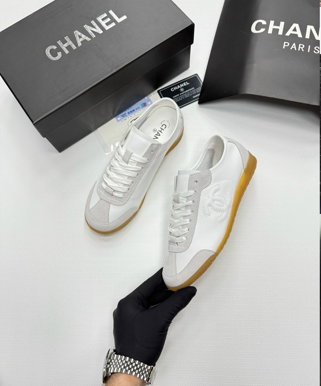 ,кроссовки chanel,кроссовки женские chanel,кеды chanel,спортивная