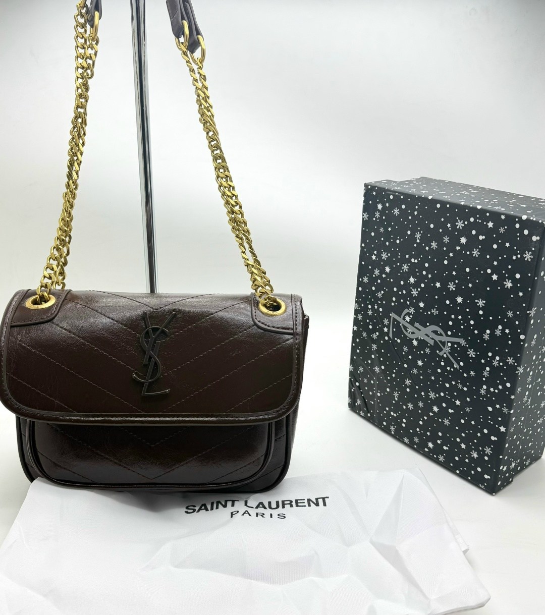 cумка saint laurent,yves saint laurent сумка,женская cумка yves saint laurent,сумка niki среднего размера из кожи saint laurent,сумка на плечо saint laurent