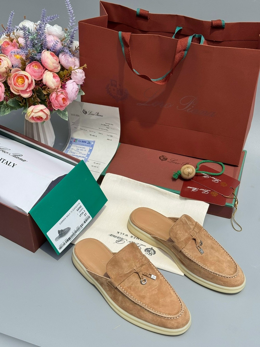 мюли loro piana,женские замшевые мюли loro piana бежевые,лоферы loro piana,лоферы женские loro piana,